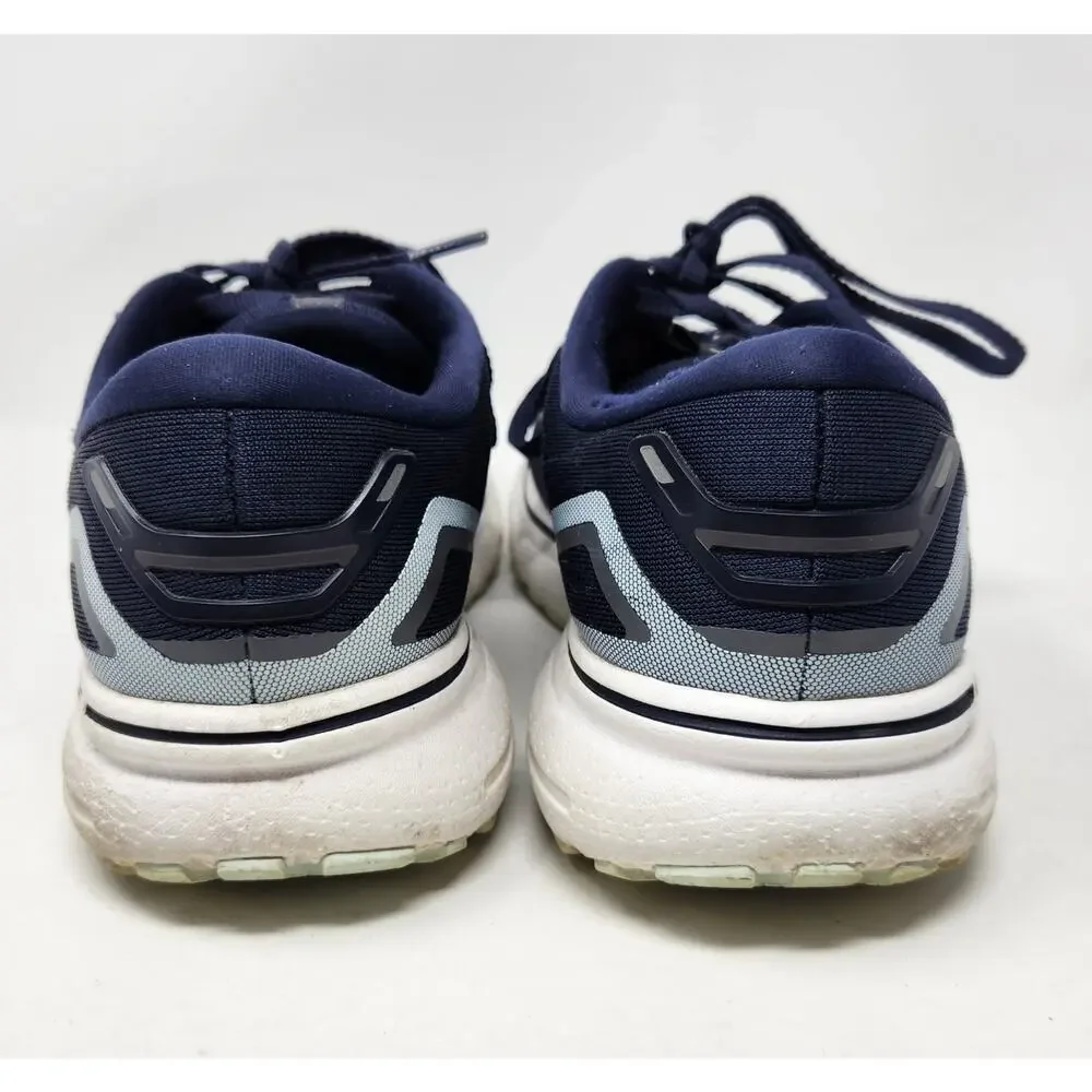 Brooks Ghost 15 Women's Wide Navy Blue Running Shoes Sneakers Size 10 Wide
